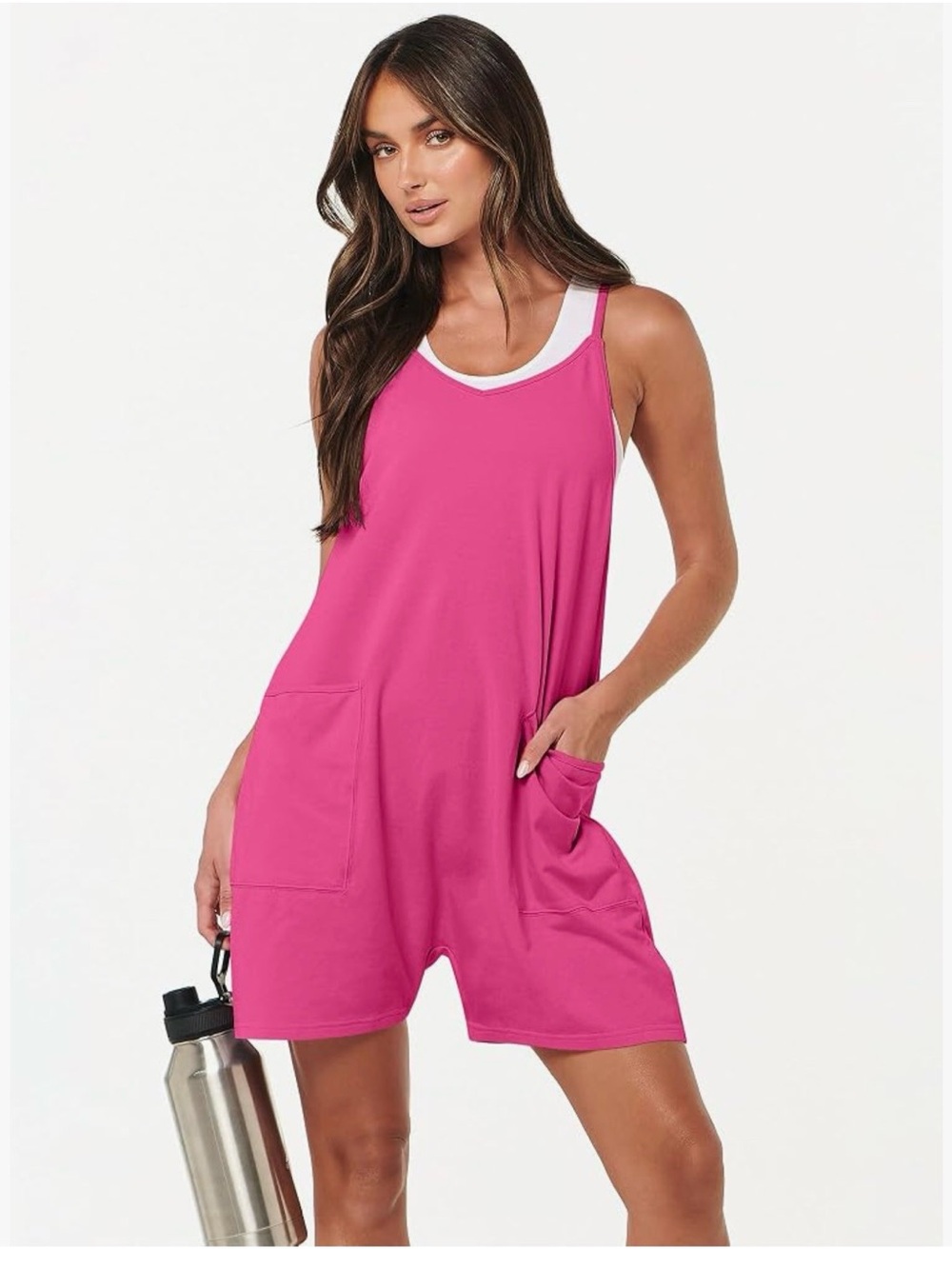 Caracilia pink jumpsuit